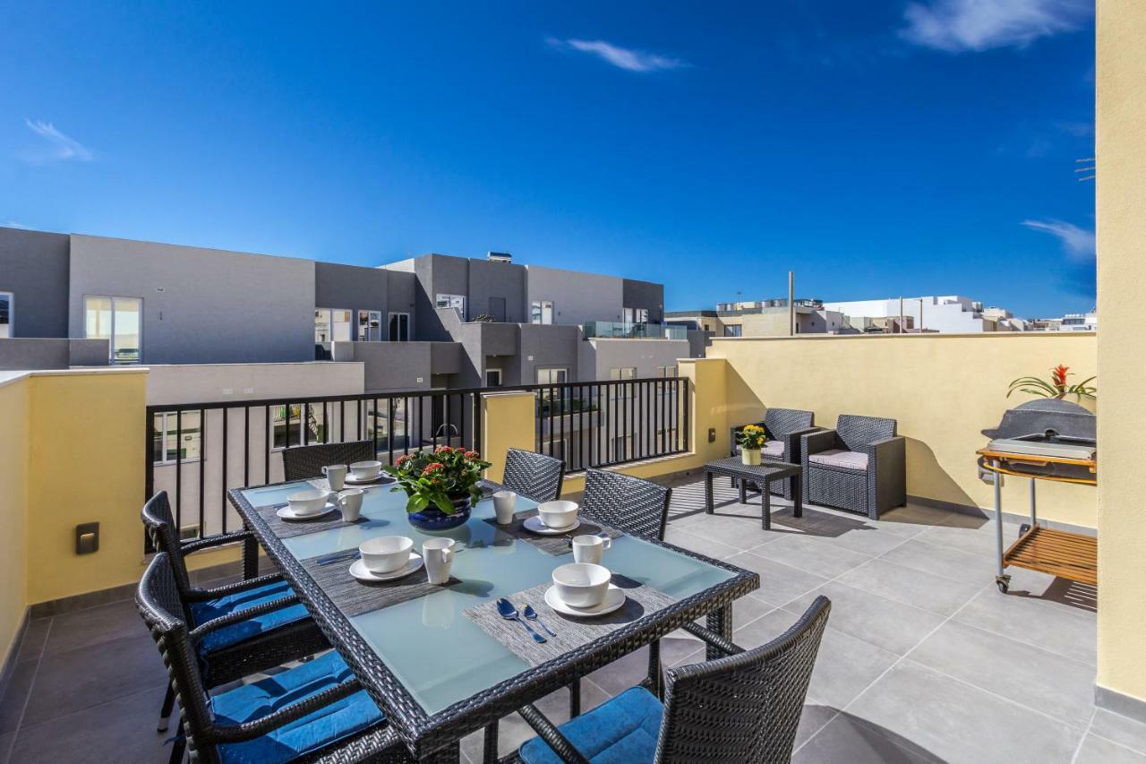 Sunny Modern Apartments Mellieħa Kültér fotó
