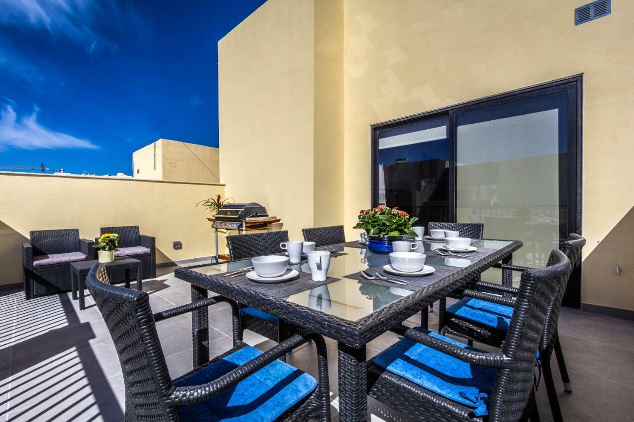 Sunny Modern Apartments Mellieħa Kültér fotó