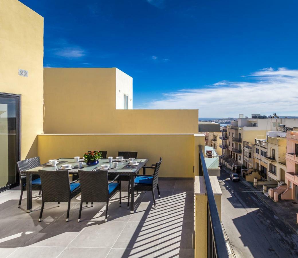 Sunny Modern Apartments Mellieħa Kültér fotó