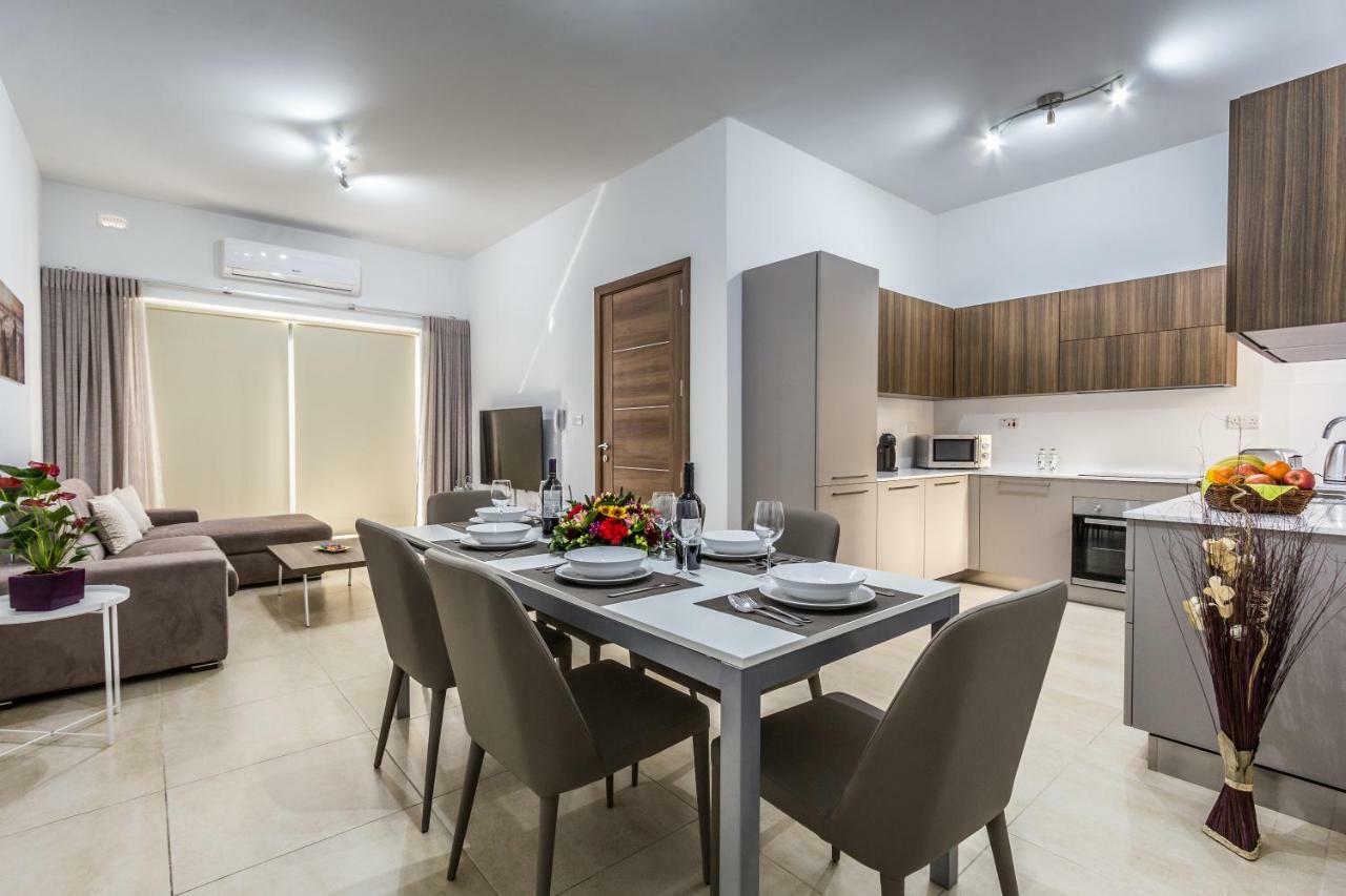 Sunny Modern Apartments Mellieħa Kültér fotó
