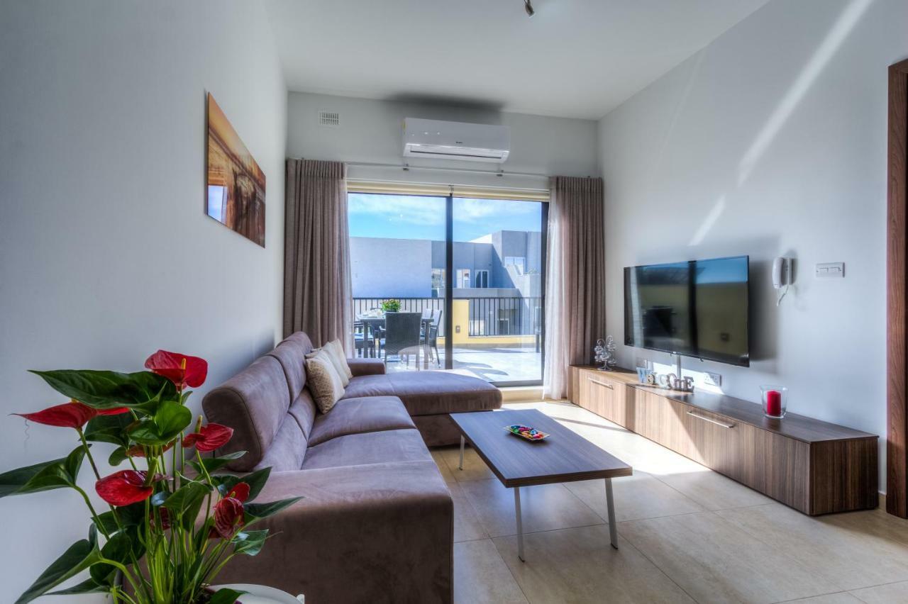 Sunny Modern Apartments Mellieħa Kültér fotó